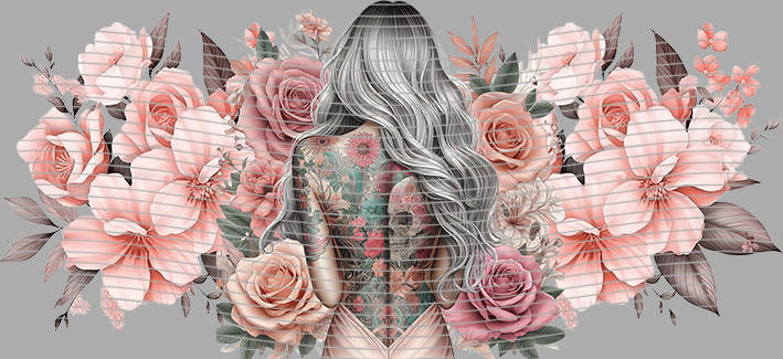 16oz Sunflower Girl-SU-580